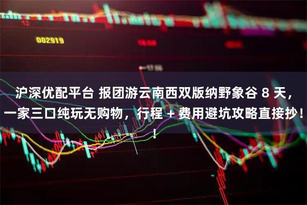 沪深优配平台 报团游云南西双版纳野象谷 8 天，一家三口纯玩无购物，行程 + 费用避坑攻略直接抄！